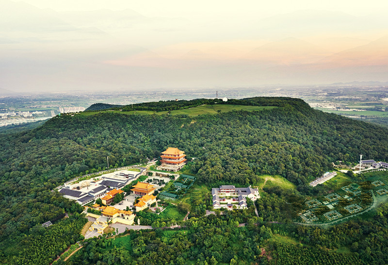 方山定林寺全景